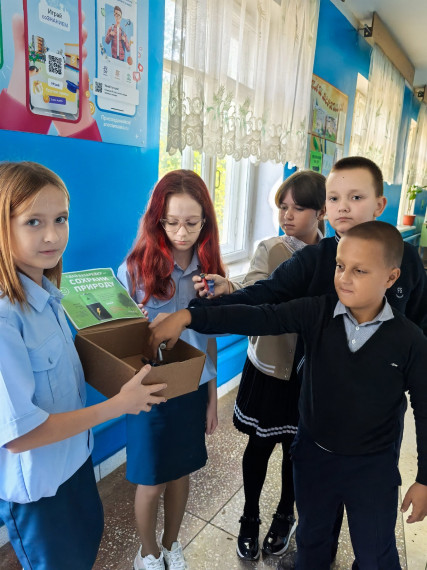 экологический проект «Сдай батарейку – сохрани природу!».